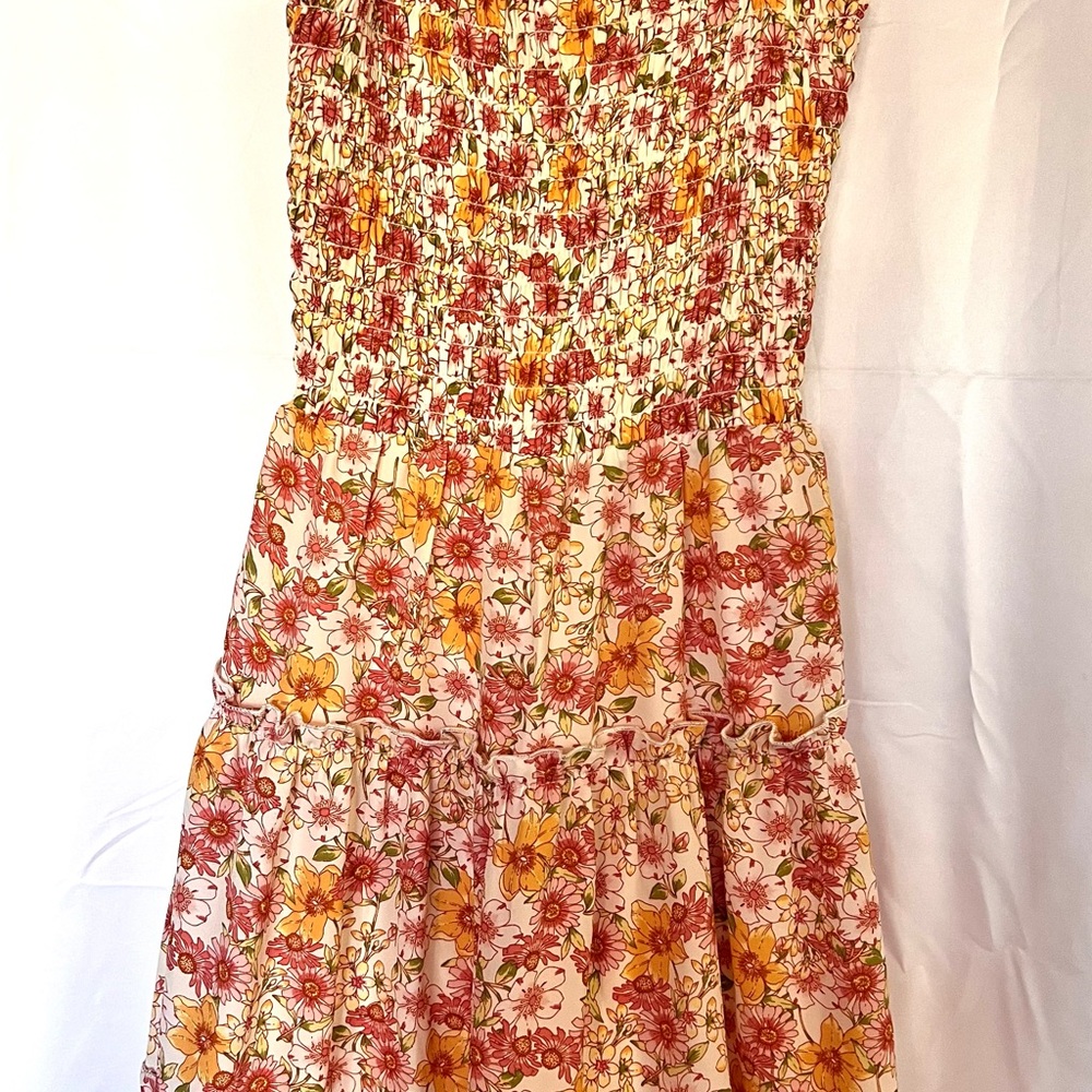 Jessica Simpson Floral Smocked Dress